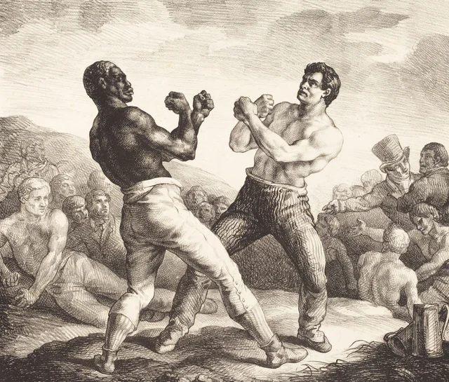 Boxeadores, Théodore Géricault
