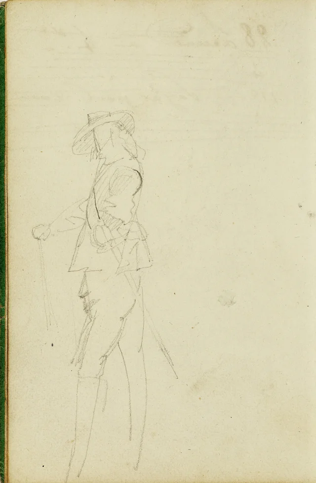 Standing cavalier