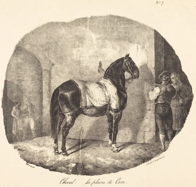 Horse of the Plain of Caen, Théodore Géricault