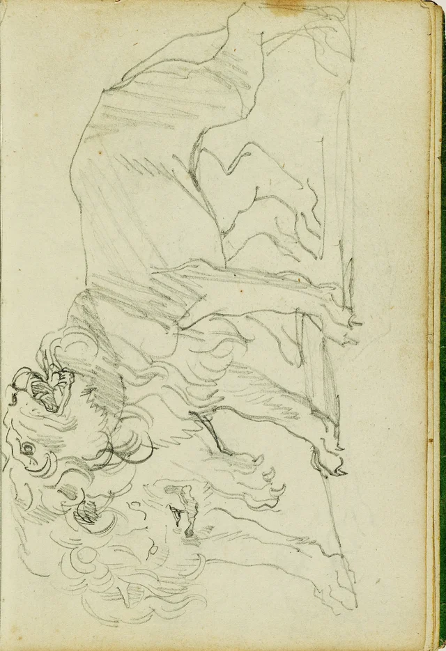 Pair of lions
