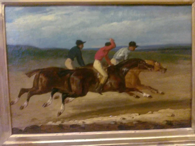 Race of Mounted Horses