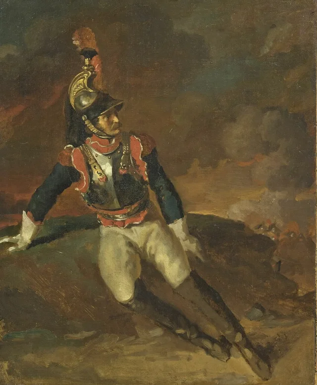 Coracero herido