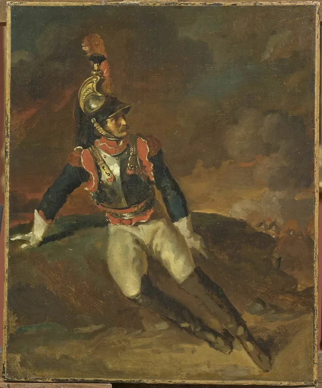 Wounded Cuirassier