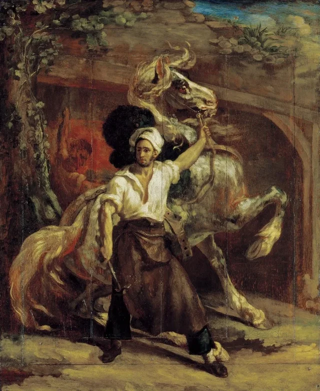 La enseña de un herrador