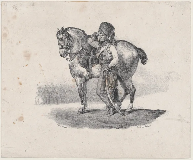 The Trumpeter of the Hussars, Théodore Géricault