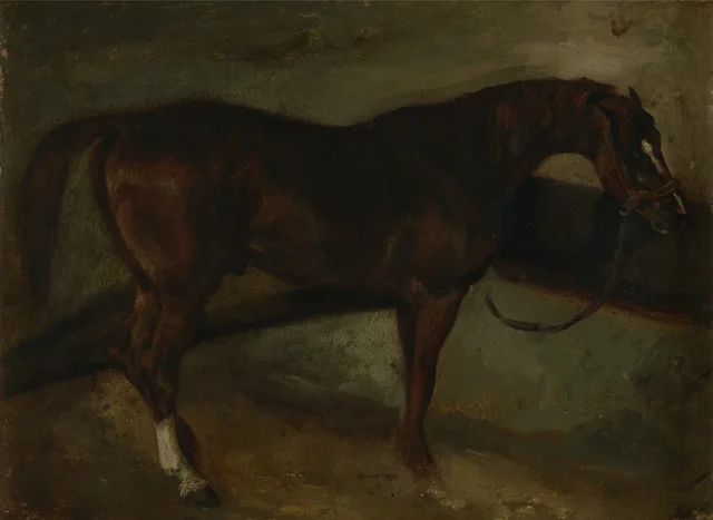 El caballo castaño