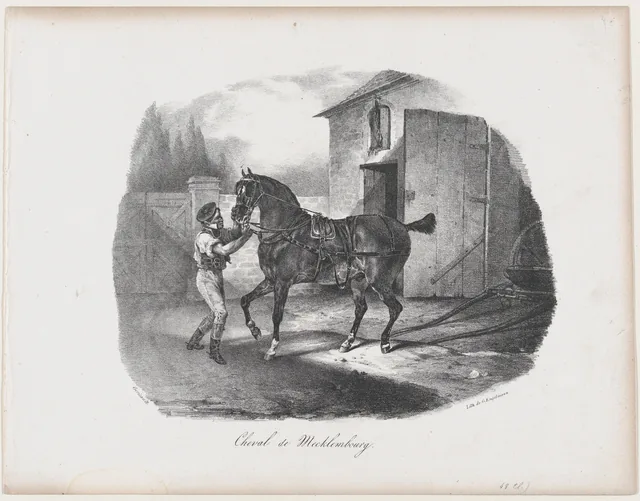 The Horse of Mecklenburg, Théodore Géricault