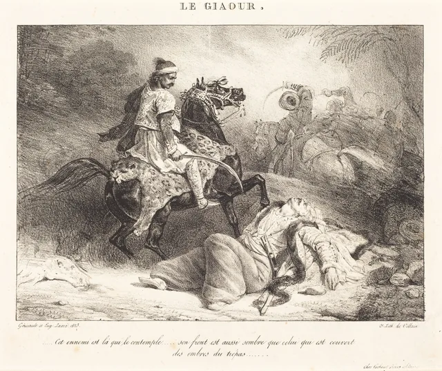 The Giaour, Théodore Géricault
