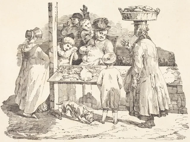 The Dozing Fishmonger