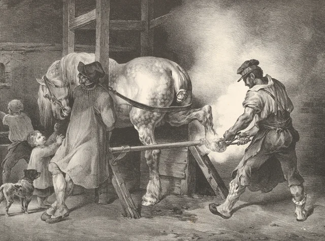 El herrador flamenco, Théodore Géricault