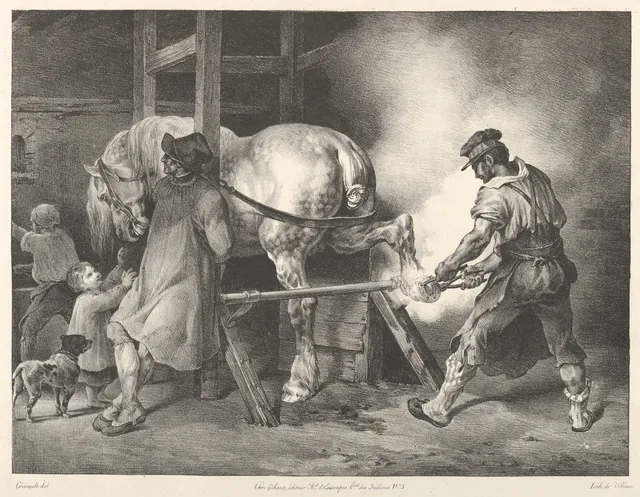 The Flemish Farrier, Théodore Géricault