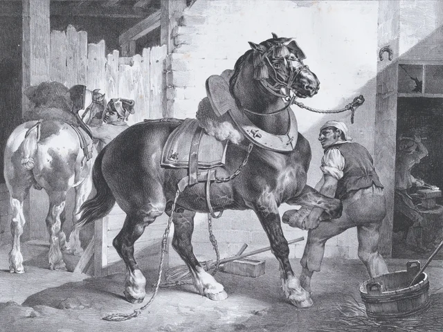 El herrador francés, Théodore Géricault