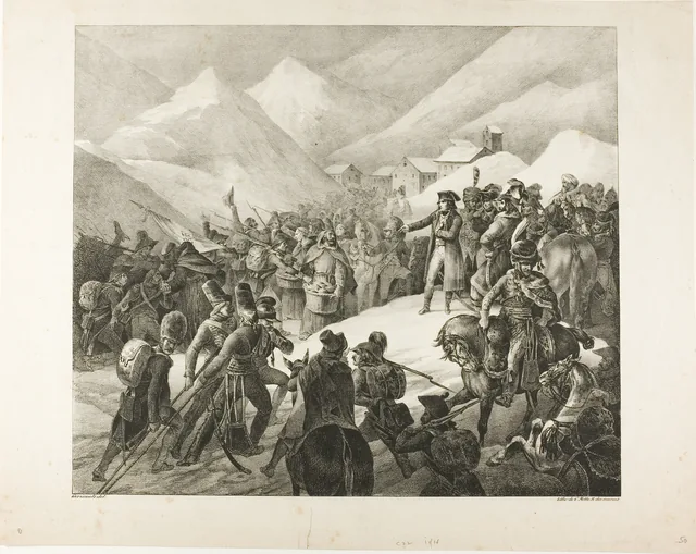 The Passage of Mount Saint Bernard, Théodore Géricault