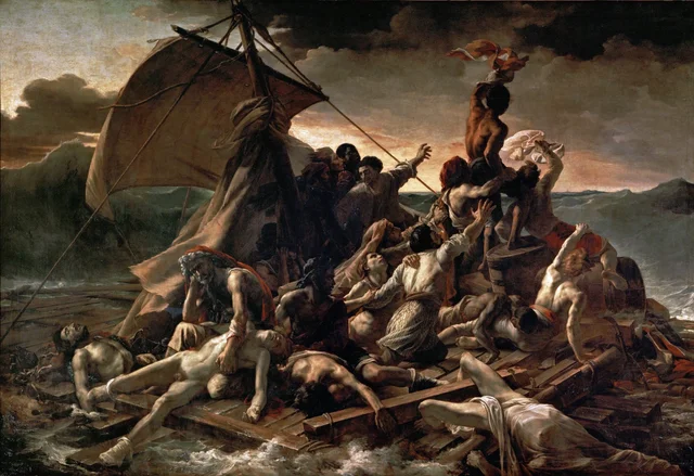La balsa de la Medusa, Théodore Géricault
