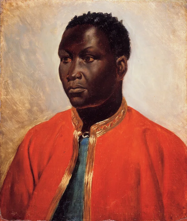 Retrato de un hombre negro, Théodore Géricault