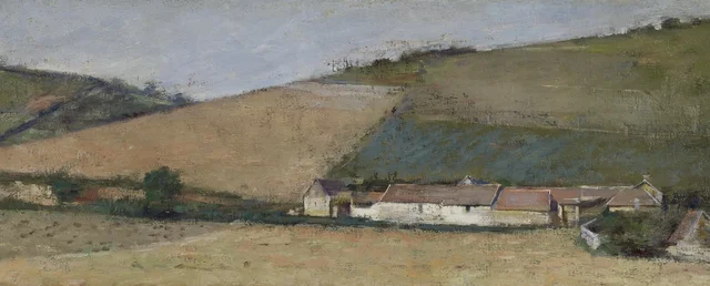 Farm Among Hills, Giverny