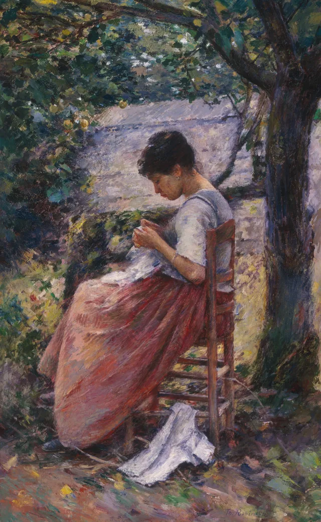 The Layette, Theodore Robinson