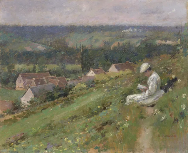 The Valley of Arconville, Theodore Robinson