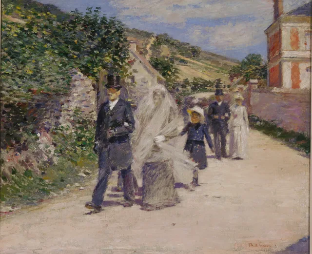 The Wedding March, Theodore Robinson
