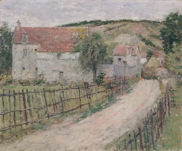 The Old Mill (Vieux Moulin), Theodore Robinson
