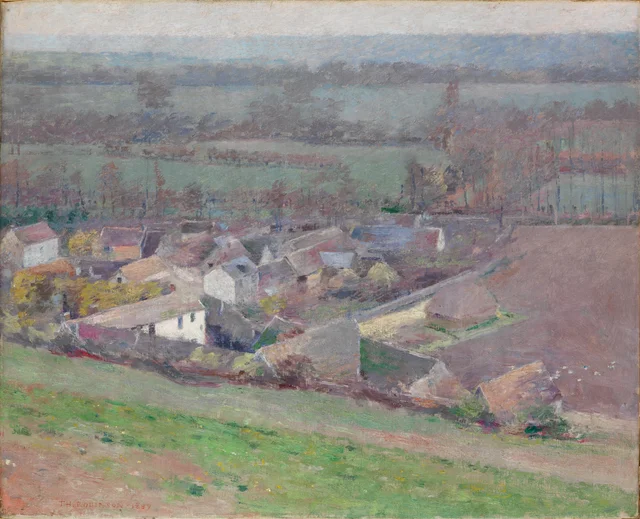 A Bird's-Eye View, Theodore Robinson