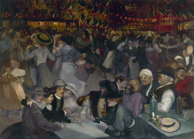 Bal du 14 juillet, Théophile Alexandre Steinlen