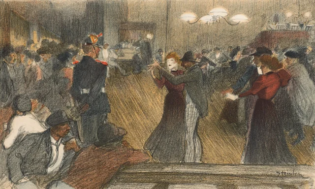 Barrier Ball, Théophile Alexandre Steinlen