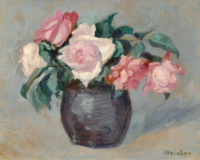 Bouquet de roses, Théophile Alexandre Steinlen