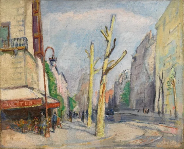 Café à Léon, boulevard de la Chapelle, Théophile Alexandre Steinlen