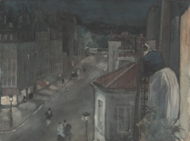 Du sixième étage, Théophile Alexandre Steinlen