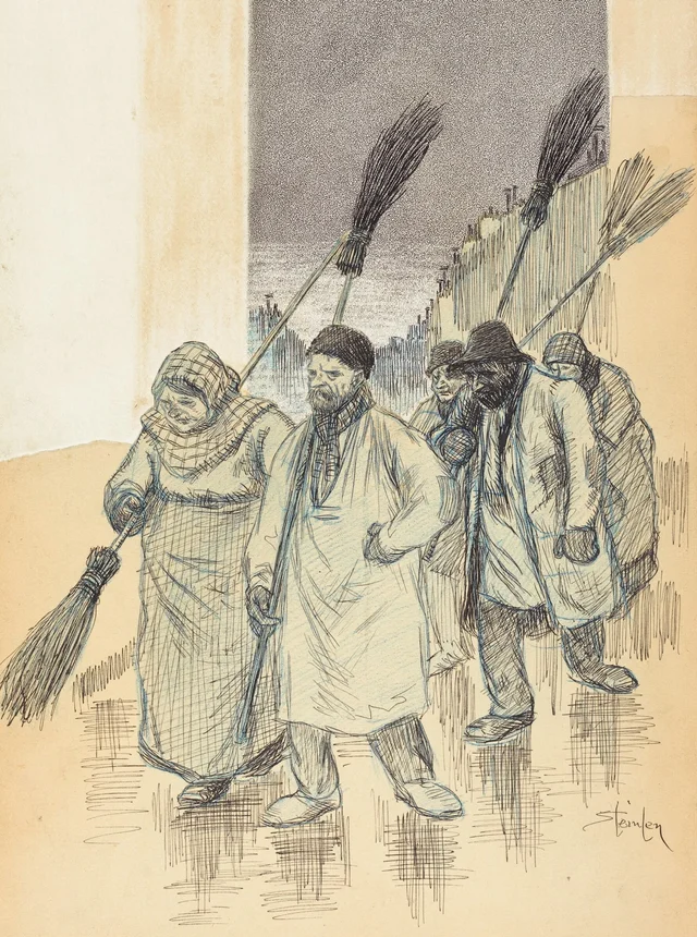 Les Balayeurs, Théophile Alexandre Steinlen