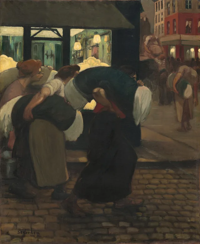Les Blanchisseuses, Théophile Alexandre Steinlen