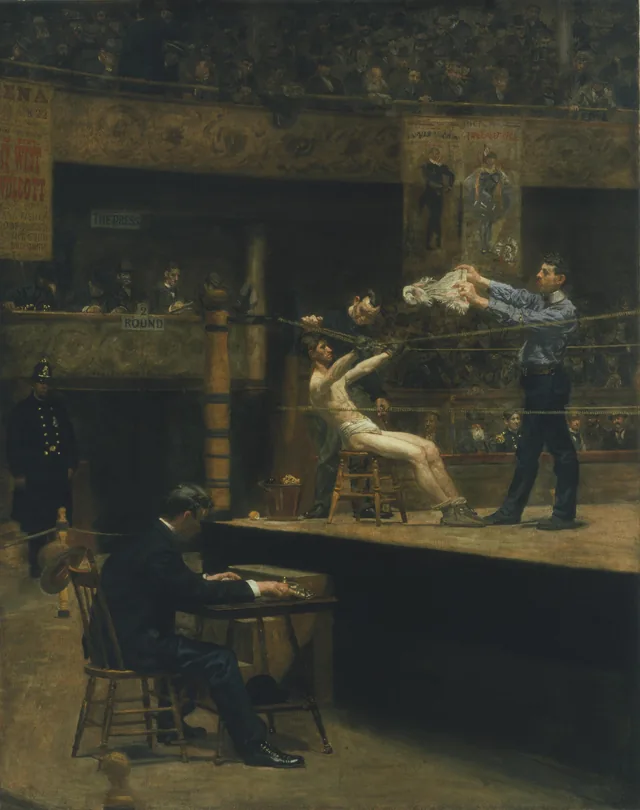 Between Rounds, Thomas Eakins