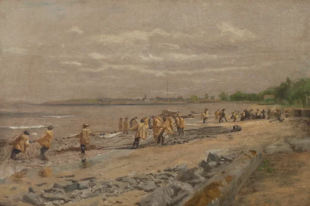 Halant la senne, Thomas Eakins