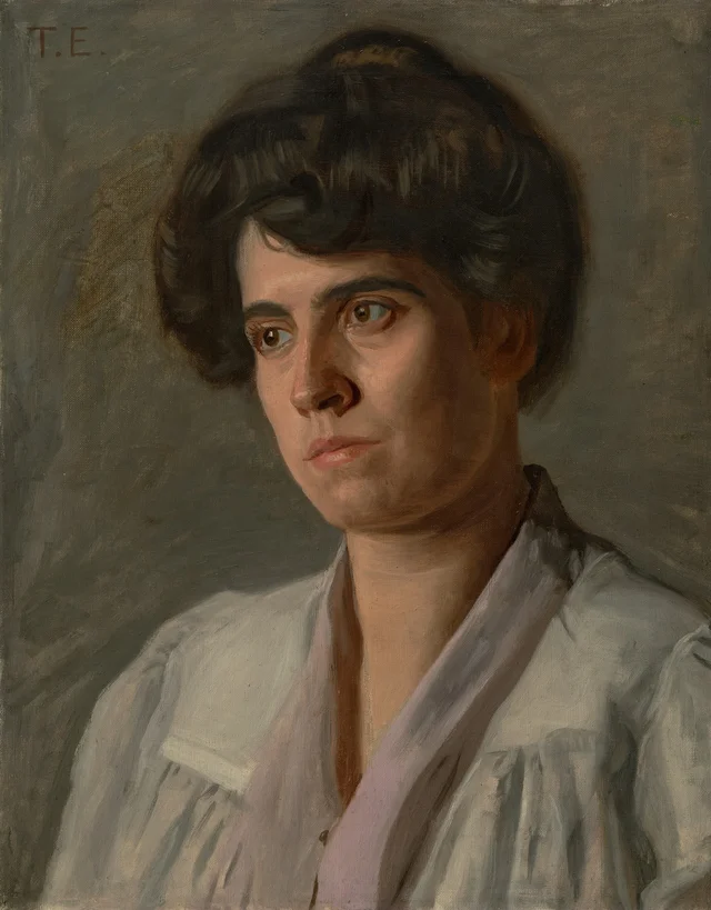 Harriet Husson Carville (Mrs. James G. Carville), Thomas Eakins