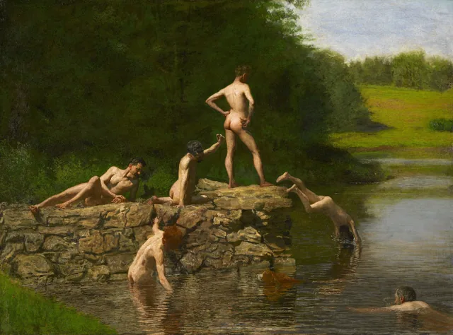 Swimming, Thomas Eakins