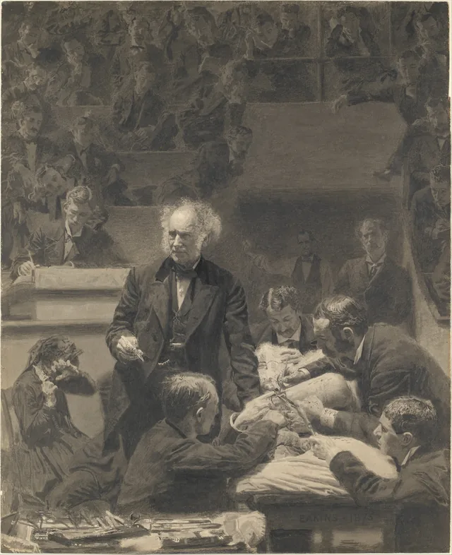 The Gross Clinic (version for reproduction)