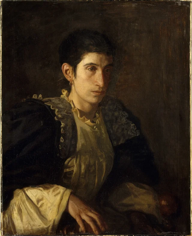 Signora Gomez d'Arza, Thomas Eakins