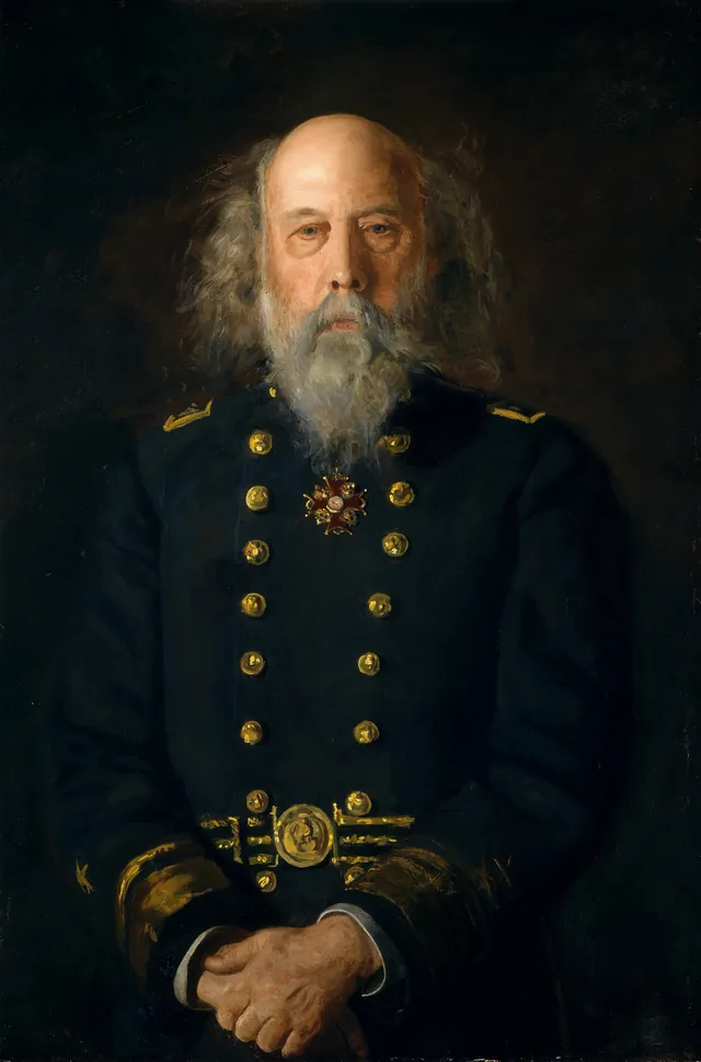 Rear Admiral George W. Melville, Thomas Eakins