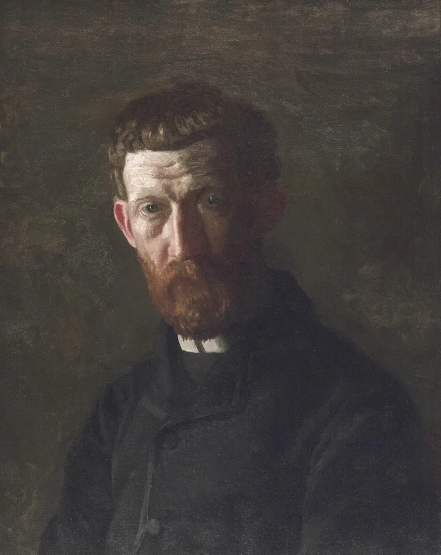 Portrait of Arthur Burdett Frost, Thomas Eakins