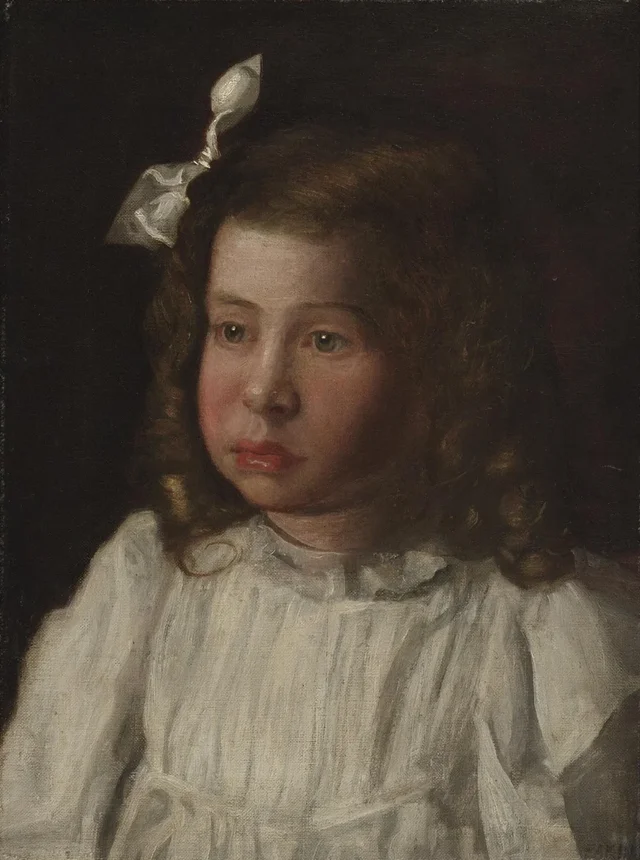 Portrait of a Little Girl, Thomas Eakins