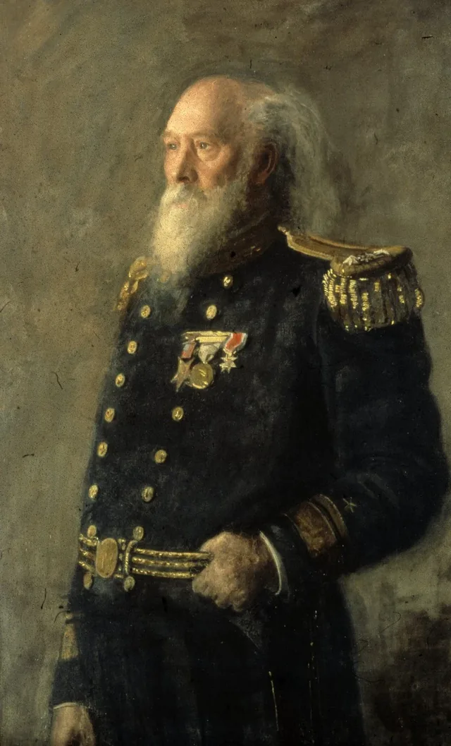 Portrait of Rear Admiral George Wallace Melville, Thomas Eakins