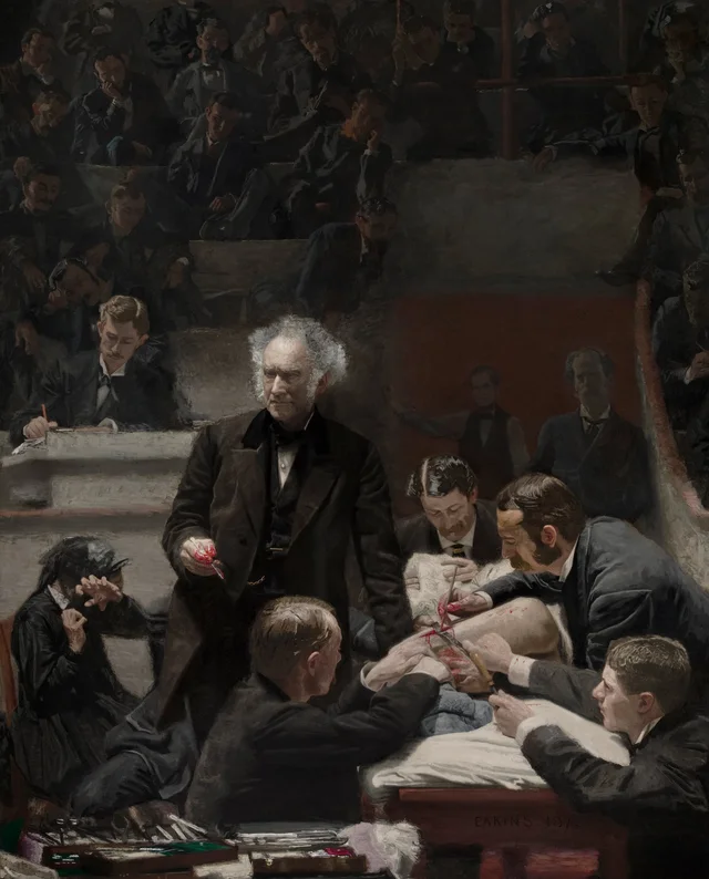 Retrato del doctor Samuel D. Gross (La clínica Gross), Thomas Eakins