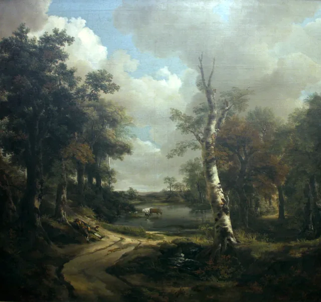 Drinkstone Park (¿el bosque de Cornard?), Thomas Gainsborough