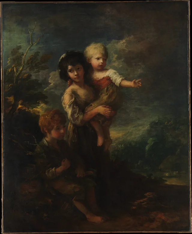 Cottage Children (The Wood Gatherers), Thomas Gainsborough