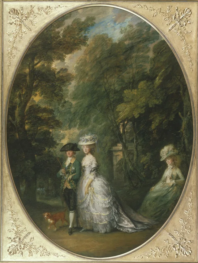 Henry, duc de Cumberland, avec Anne, duchesse de Cumberland, et Lady Elizabeth Luttrell