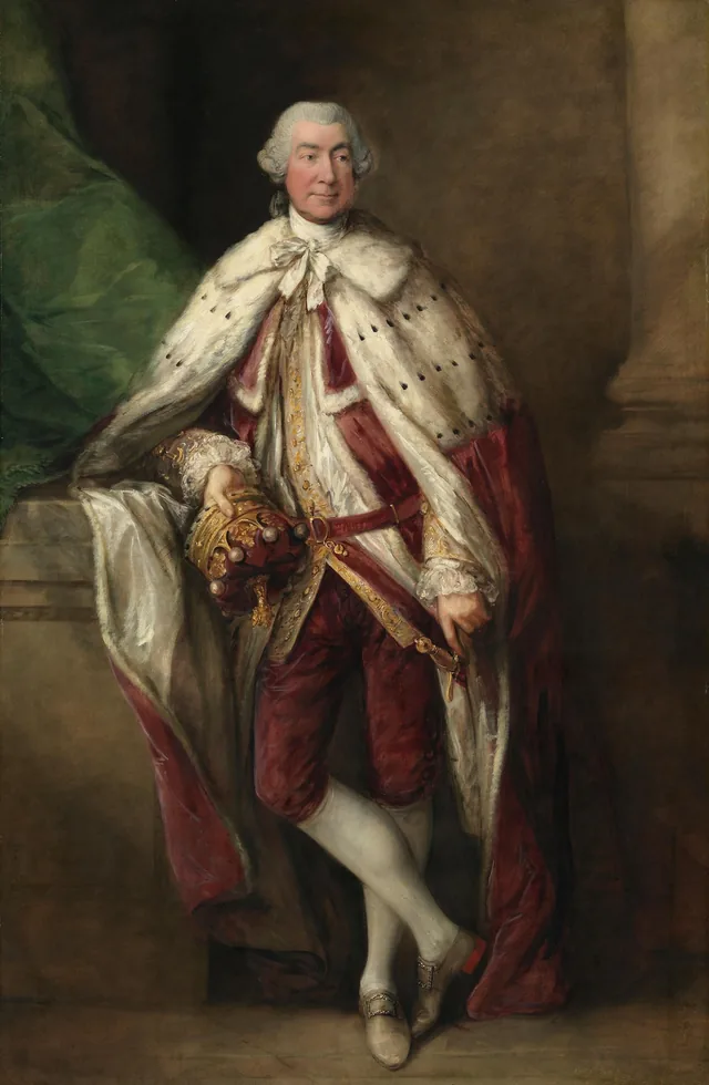 James Hamilton, octavo conde de Abercorn, Thomas Gainsborough