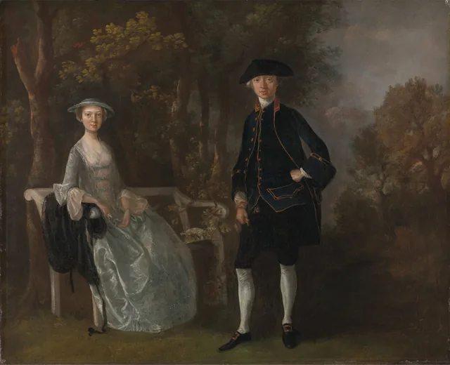 Lady Lloyd et son fils, Richard Savage Lloyd, de Hintlesham Hall, Suffolk