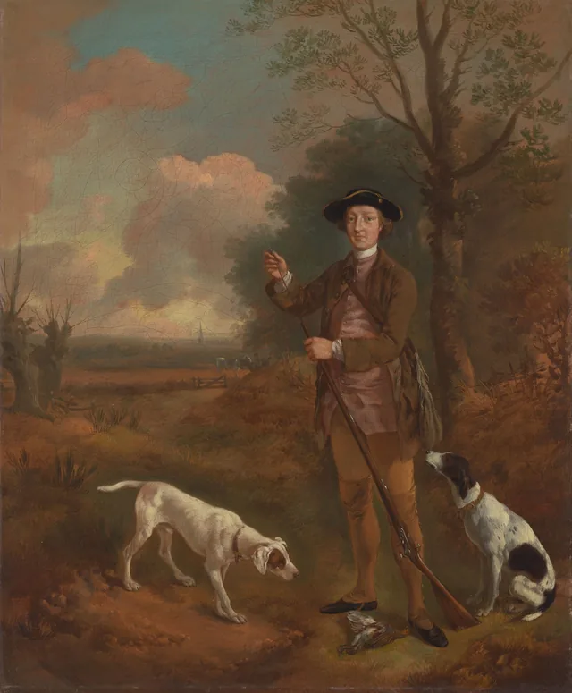 Le major John Dade de Tannington, Suffolk, Thomas Gainsborough