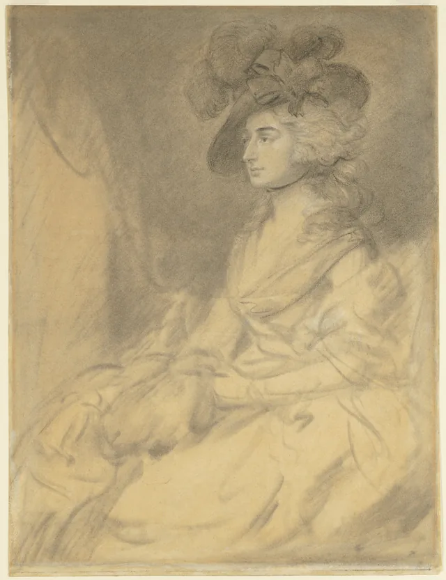 Mrs. Sarah Siddons, Thomas Gainsborough
